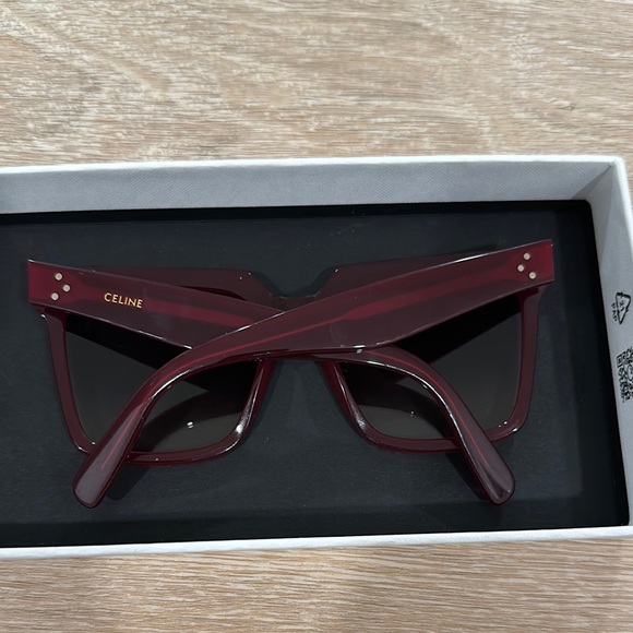 Celine Red Square Sunglasses - Picture 10 of 10